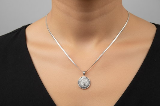 Necklace in sterling silver