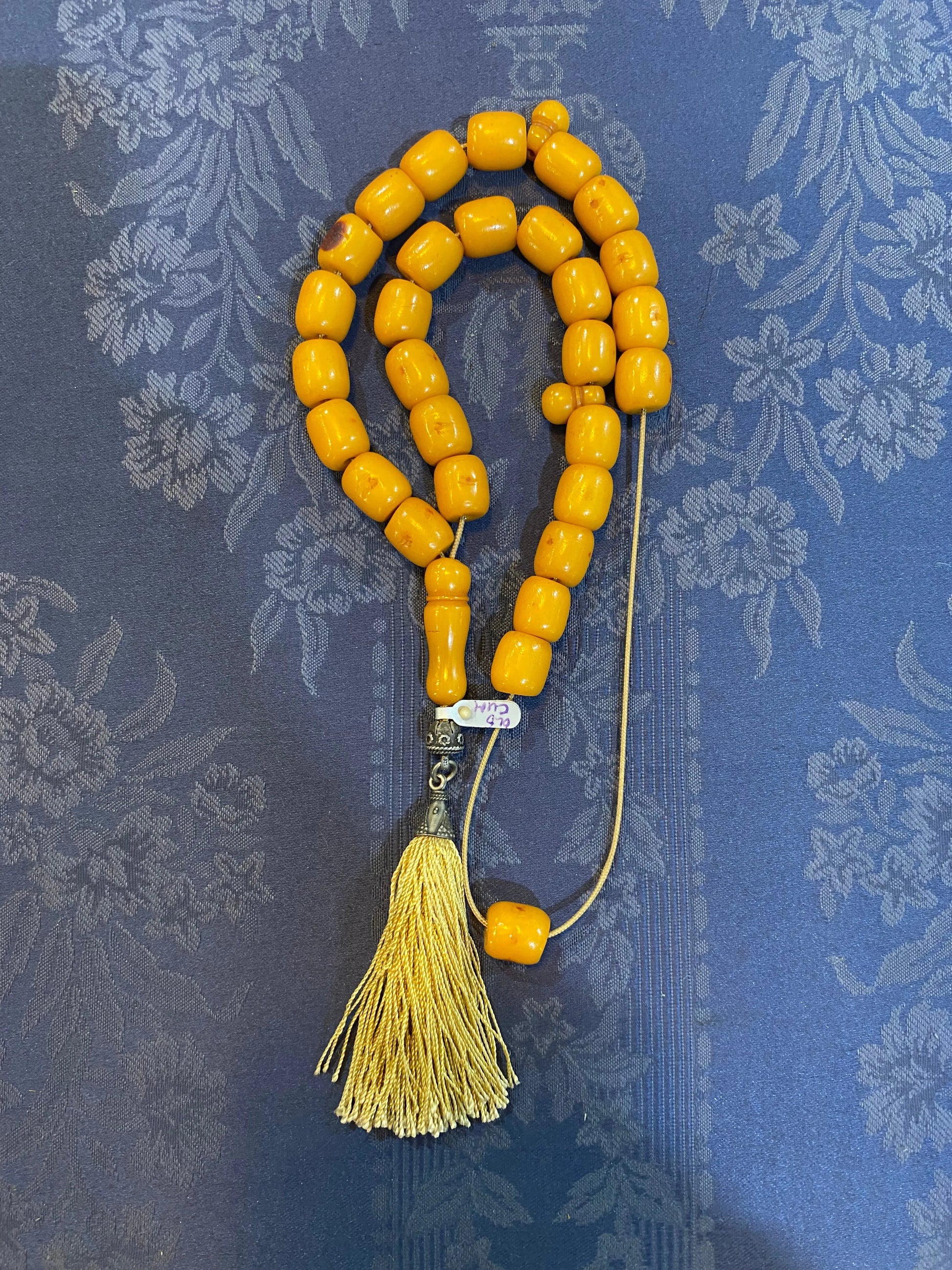 Authentic Amber Komboloi - Dinos-Virginia