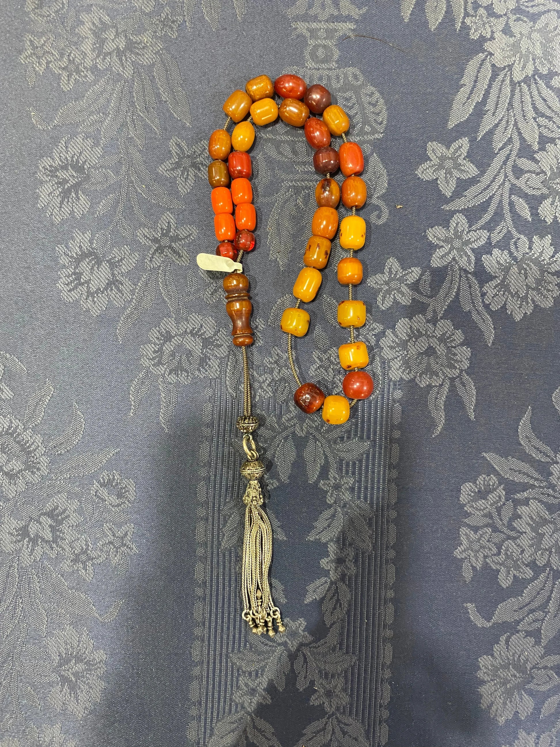 Authentic Amber beads Komboloi (ROS-11) - Dinos-Virginia