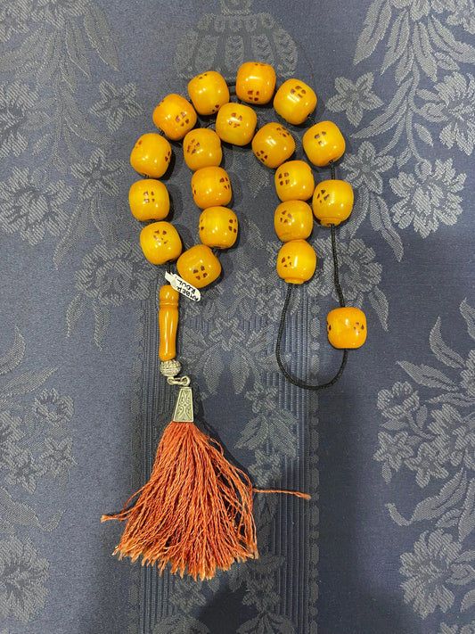 Authentic Mastic Amber Komboloi - Dinos-Virginia