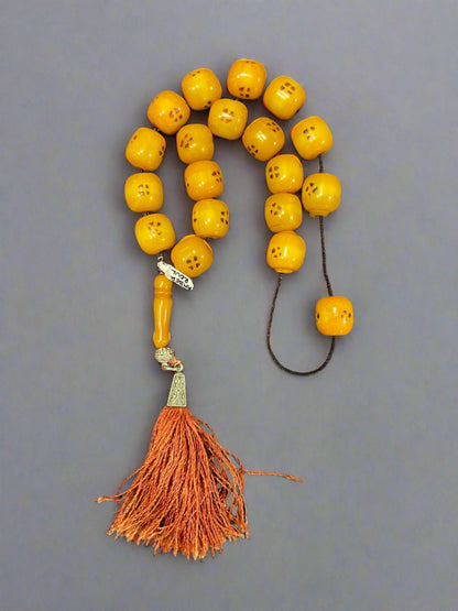 Authentic Mastic Amber Komboloi - Dinos-Virginia