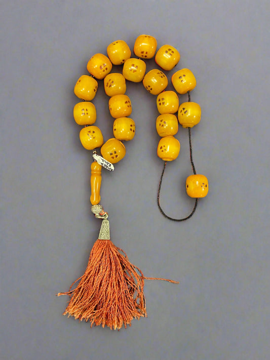 Authentic Mastic Amber Komboloi - Dinos-Virginia