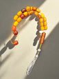 Authentic Old Amber Komboloi (Old Amber Rosary) (ROS-40) - Dinos-Virginia
