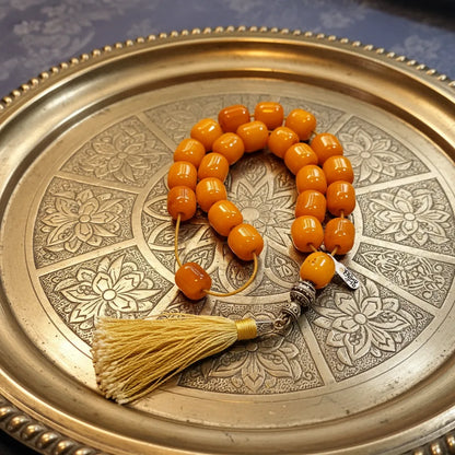 Authentic Old Amber Komboloi (ROS-54)