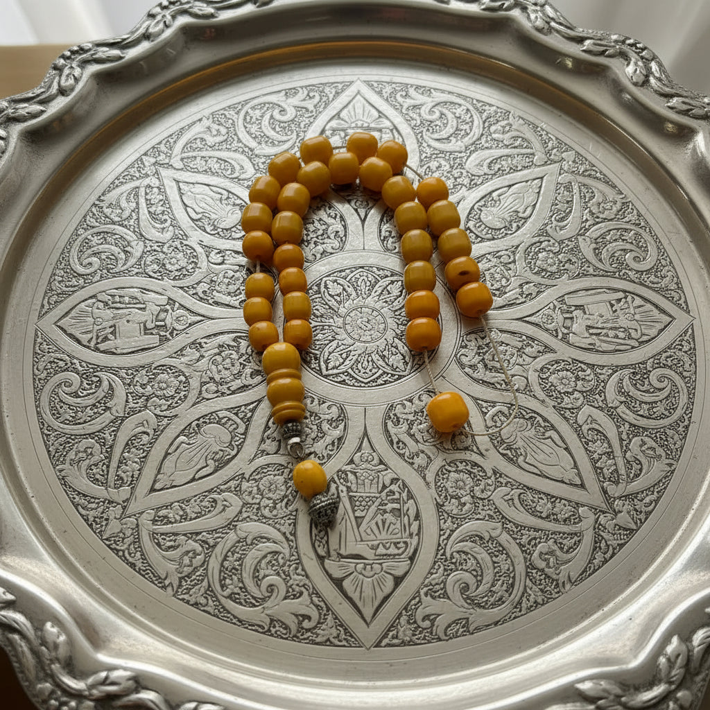 Authentic Old Faturan Beads Komboloi (ROS-02)