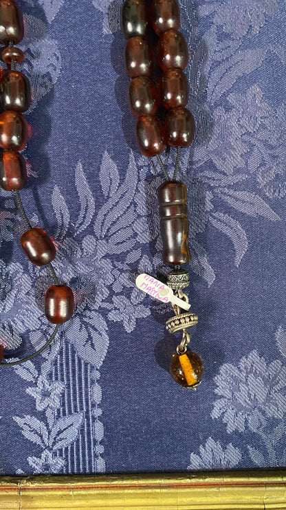 Authentic Old Mastic Amber Komboloi - Dinos-Virginia