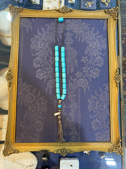 Authentic Turquoise Komboloi (ROS-21) - Dinos-Virginia