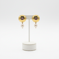 Earrings in 18k gold with a pearl (AG-32)