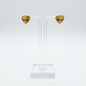 Earrings in 18k gold with citrine stones - Dinos Virginia Jewelry