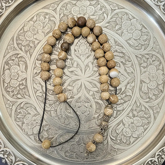 Komboloi with jasper beads (Jasper Rosary) (ROS-60)
