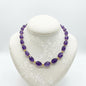 Necklace in 18k Gold with Amethyst (DV PE-47)