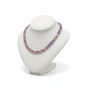 Necklace in 18k Gold with Amethyst (PE-99)