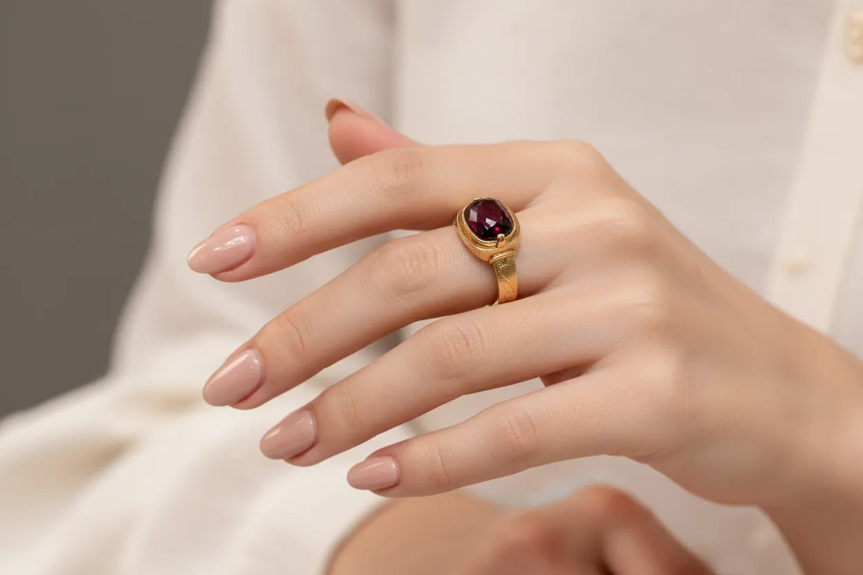 Ring in 18k gold