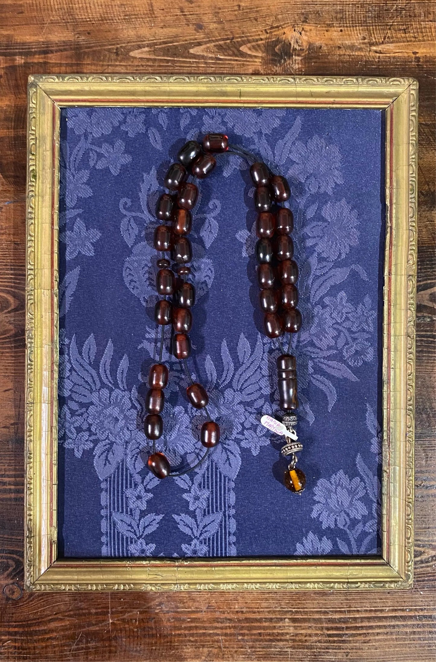 Authentic Old Mastic Amber Komboloi - Dinos-Virginia